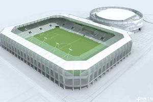 Nowe trybuny na stadionie w Radomiu i przebudowa ulicy
