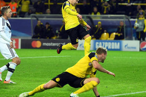 Piłkarska LM - Borussia Dortmund i Atletico Madryt ostatnimi ćwierćfinalistami 