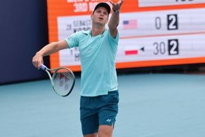Wrocławianin Hubert Hurkacz przeszedł do kolejnej rundy turnieju ATP 