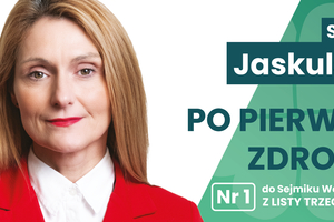 Sylwia Jaskulska, kandydatka do Sejmiku Województwa z listy Trzeciej Drogi