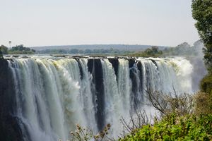 Wodospady Wiktorii wysychają, brakuje prądu; Zambię kraj dotknęła susza 