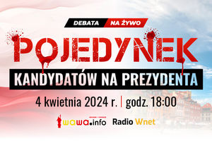Debata kandydatów na prezydenta Warszawy już 4 kwietnia!