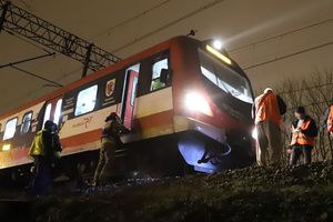 Potrącenie na torach kolejowych w Olsztynie [ZDJĘCIA]