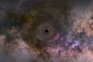 Intensywne pole magnetyczne wykryte w pobliżu czarnej dziury w Drodze Mlecznej