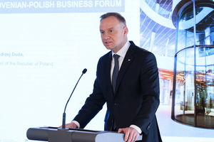 Prezydent Duda w Planicy: Widzimy potencjał rozwoju polsko-słoweńskich relacji