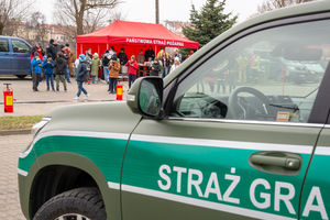 Funkcjonariusze straży granicznej z Warmii i Mazur wzięli udział w wiosennym pikniku służb mundurowych
