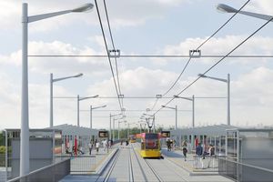 Ogłoszono przetarg na projekt tramwaju na Zieloną Białołękę