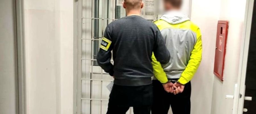 Chciał przechytrzyć policjantów i udał, że przyszedł. To teraz posiedzi