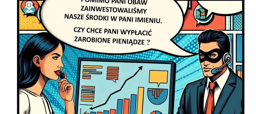 Mężczyzna uwierzył „doradcy giełdowemu”. Skuszony dużymi pieniędzmi zrobił wszystko co osoba w słuchawce mu kazała.