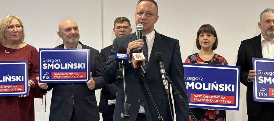 Znamy kandydata PiS na stanowiska prezydenta Olsztyna