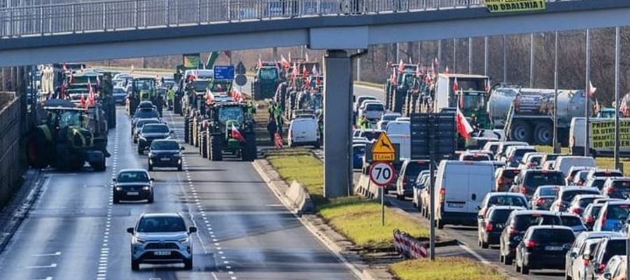 Ratusz nie wyraził zgody na rolnicze protesty w miejscach, gdzie mogłoby to zagrażać bezpieczeństwu.