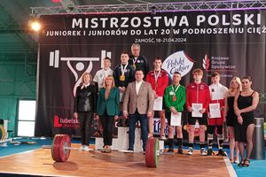 Złoty medal Huberta Pietrzaka na Mistrzostwach Polski Juniorów