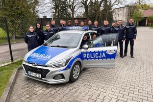 Spotkanie z policjantami z Niemiec w szczycieńskiej komendzie