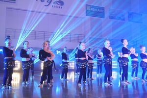 Pokazy taneczne w hali Lega w Olecku