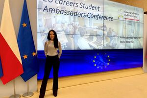 Studentka Akademii Policji w Szczytnie ponownie Ambasadorem Karier Unii Europejskiej