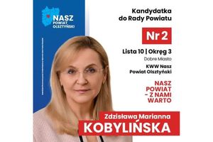 Zdzisława Marianna Kobylińska kandyduje do Rady Powiatu [WIDEO]