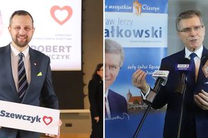 Szewczyk i Małkowski komentują wynik pierwszej tury wyborów w Olsztynie