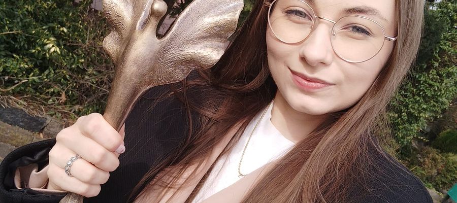 Magdalena Piotrowska, uczennica Zespołu Szkół nr 1 w Białej Piskiej reprezentować będzie powiat piski na szczeblu krajowym konkursu „Ośmiu Wspaniałych”