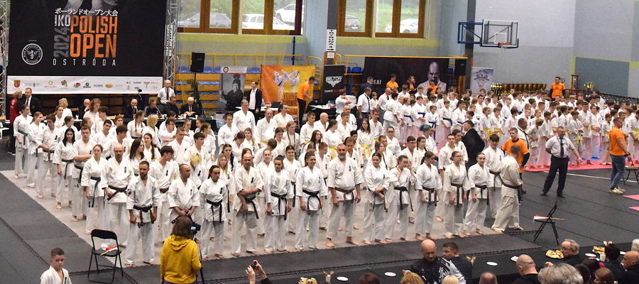 Wielkie święto karate w Ostródzie 