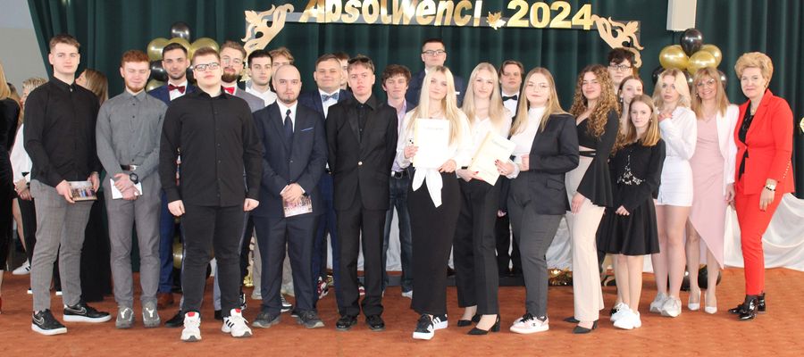 Pożegnanie absolwentów ZST w Olecku