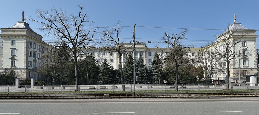 Siedziba Komendy Głównej Policji przy ul. Puławskiej 148/150 w Warszawie