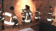 Strażacy z nowomiejskiej JRG w muzeum