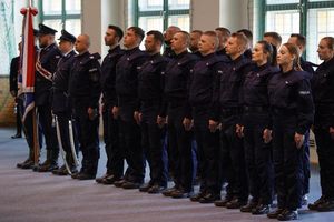 "Ślubuję" - nowi policjanci na Warmii i Mazurach