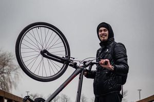 18-latek z Giżycka wybiera się rowerem na Jawę