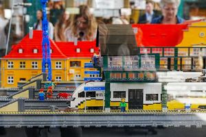 Makieta z klocków Lego to hit Legnicy