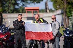 Przejechali 3,5 tys. km na motocyklach, by oddać hołd bohaterom