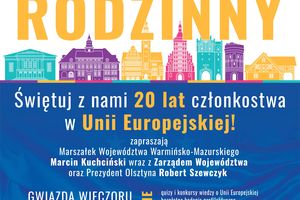 Obchody 20. lecia Polski w Unii Europejskiej na Warmii i Mazurach