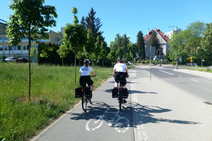 Funkcjonariusze straży miejskiej w Olsztynie przesiedli się na rowery 