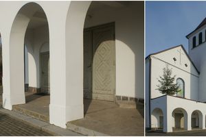 Renowacja wejścia do kościoła pw. Św. Antoniego Padewskiego w Tereszewie
