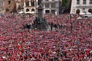 Kraków hucznie celebrował zwycięstwo Wisły w Pucharze Polski