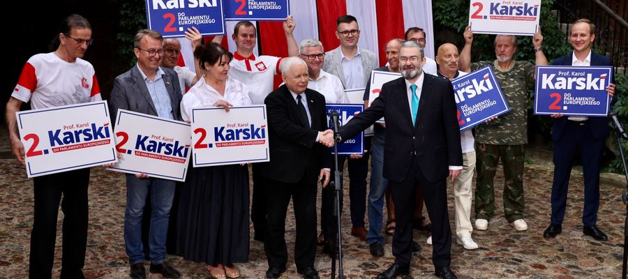[WIDEO] Jarosław Kaczyński w Nidzicy: Panie Tusk, proszę przeprosić strażników granicznych