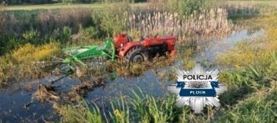 Wypadek podczas prac polowych w m.Ułtowo 