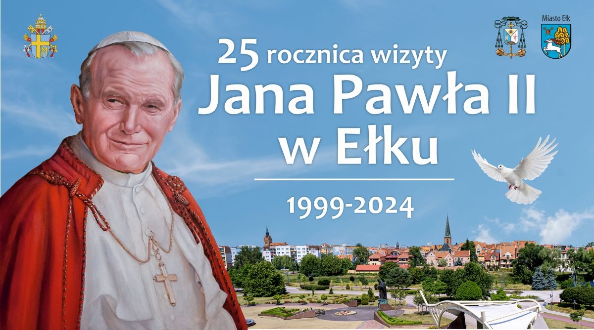 mural na bloku w pobliżu Placu Jana Pawła II w Ełku