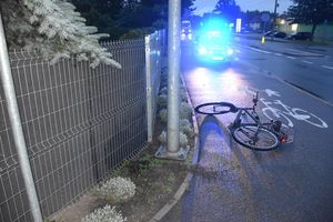 Nieprzytomny rowerzysta z Nidzicy trafił do olsztyńskiego szpitala