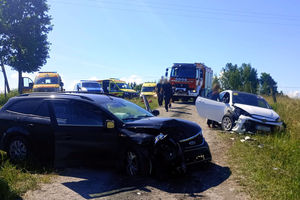 Wypadek na trasie Rajdu Polski. Cztery osoby ranne