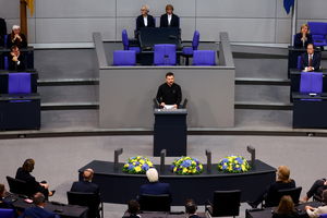 Nie chcieli słuchać Zełenskiego w Bundestagu