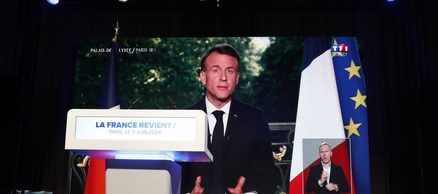 Macron rozwiązał parlament, nowe wybory we Francji