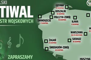 Zapraszamy do wojska - Ogólnopolski Festiwal Orkiestr Wojskowych w Iławie