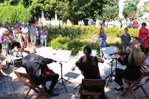 Elbląg: Koncerty skrzypcowe w Parku Kajki i Parku Planty