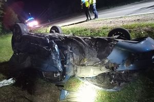 Wypadek na drodze wojewódzkiej 545 na trasie Działdowo-Kozłowo