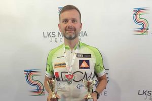 Mrągowski policjant na triathlonowym podium 