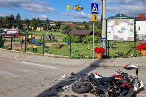  5 zdarzeń z udziałem kierujących jednośladami - motocyklisty i motorowerzystów