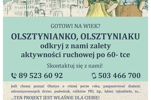 Gotowi na wiek - nowy projekt dla seniorów