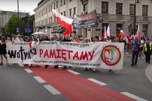 Marsz Wołyński przeszedł przez stolicę