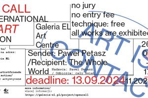 Zaproszenie dla społeczności artystycznej od Galerii EL