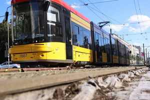 Nieoczekiwane problemy na budowie tramwaju na Wilanów